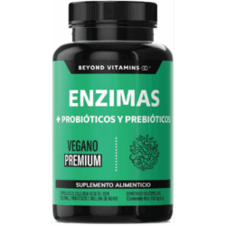 Beyond Vitamins Enzimas + Probióticos y Prebióticos