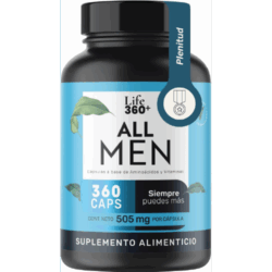 LIFE 360+ All Men Suplemento Alimenticio de 360 Cápsulas