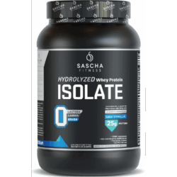 Sascha Fitness Suplemento Alimenticio Proteína sabor Vainilla