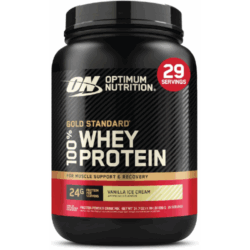 Optimum Nutrition On Gold Standard 100% Whey Proteína sabor Vainilla