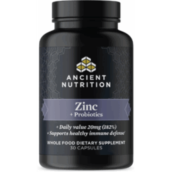 Ancient Nutrition Suplemento de Probióticos y Zinc