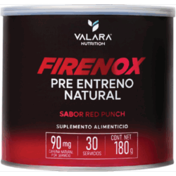 Valara Firenox Pre Entreno Natural sabor Ponche