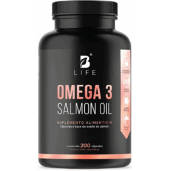 B Life Omega 3 Aceite puro de Salmón de 200 Cápsulas