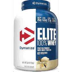 Dymatize Elite 100% Whey 5 Lbs Sabor Gourmet Vainilla