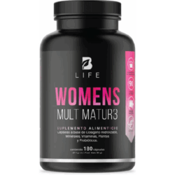 B Life Company Multivitamínico para Mujer Mayor de 40 años con 180 Cápsulas