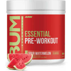 Raw CBUM Essential pre workout sabor Sour Watermelon